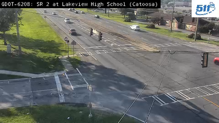 CATO-0051: SR 2 at Lakeview High School (Catoosa)