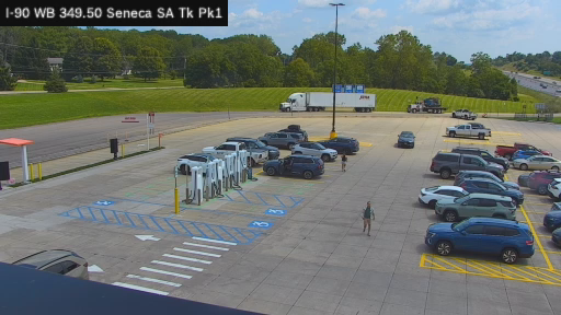I-90 MP 349.50 WB Seneca Service Area Truck Park 1