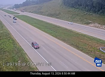 I-39/90  - I-39/90 at County BN