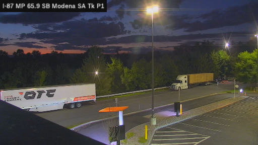 I-87 MP 065.90 SB Modena Service Area Truck Parking 1