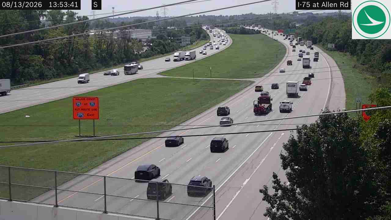 I-75 at Allen Rd