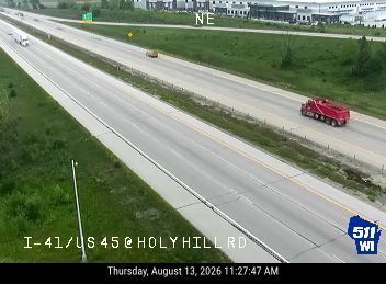 I-41/US 45  - I-41/US 45 at Holy Hill Rd