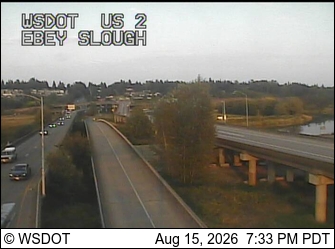 US 2 at MP 2: Ebey Slough