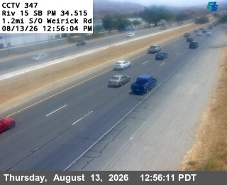 I-15 : (347) 1.2 Miles South of Werick Road