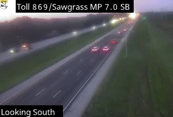 SR-869 S at MM 7.0 SB