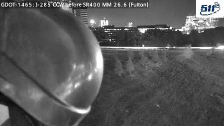 GDOT-1465: I-285 CCW before SR 400 MM 26.6 (Fulton)
