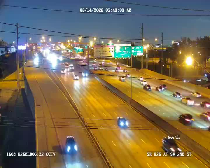 SR-826 @ SW 2ND ST