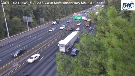 GDOT-0621: I-285 CW at MtWilkinsonPkwy MM 18 (Cobb)