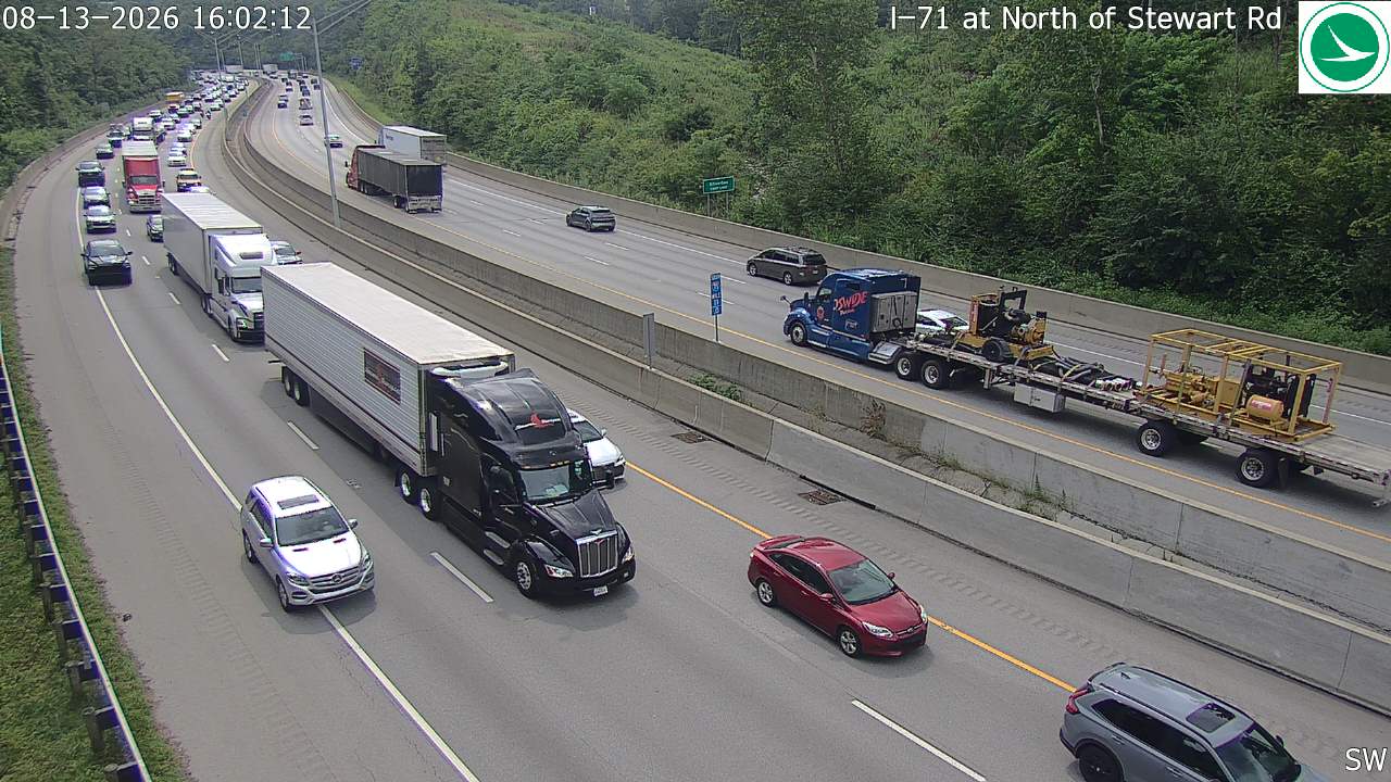 I-71 at North of Stewart Rd