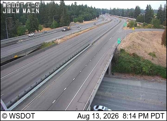 I-5 at MP 120.8: JBLM Main Gate