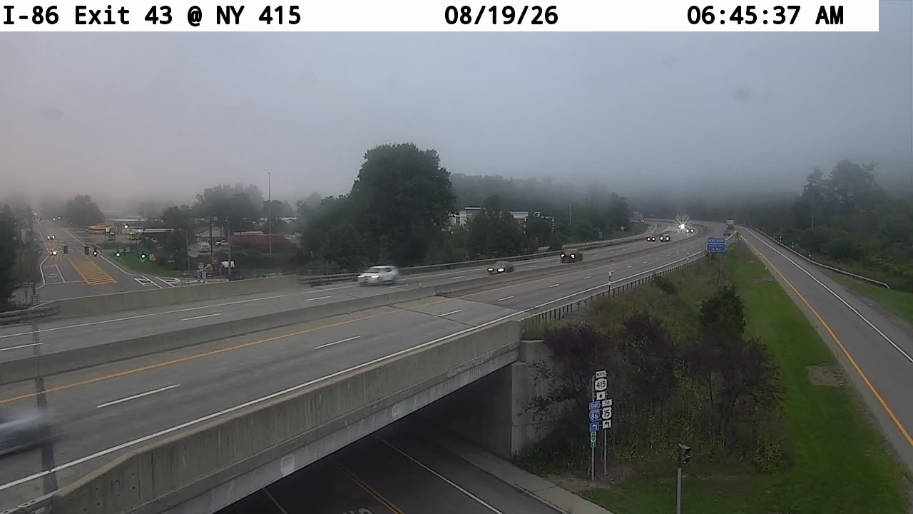 I-86 Exit 43 @ NY 415