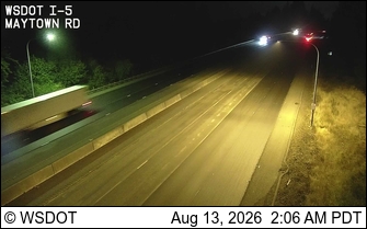 I-5 at MP 95.2: Maytown