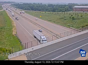 I-39/90  - I-39/90 at County S