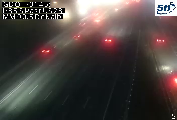 GDOT-0145: I-85 S past US23 MM 90.5 (DeKalb)