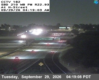 I-210 - I-210 : (182) At H Street - West