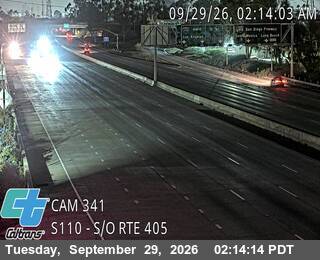 I-110 - I-110 : (341) South of I-405 - South