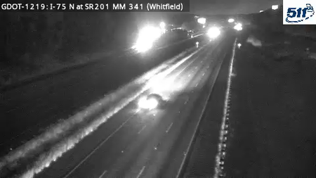 GDOT-1219: I-75 N at SR201 MM 341 (Whitfield)