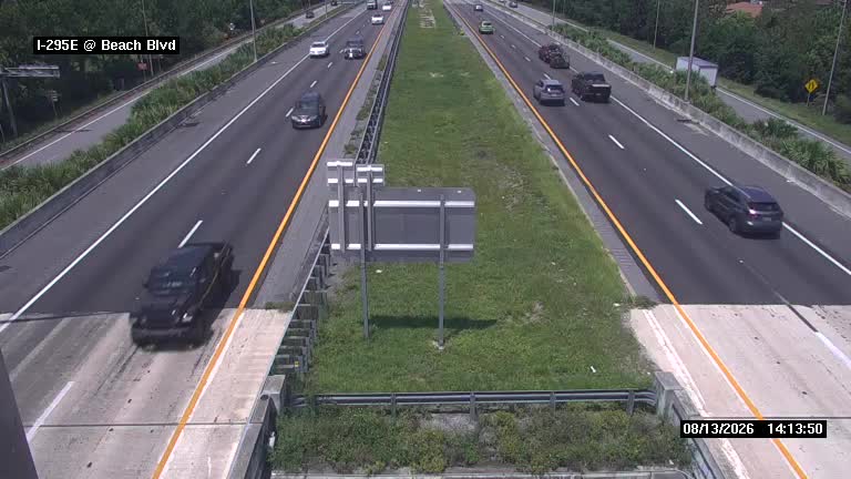 I-295 E at US-90 / Beach Blvd