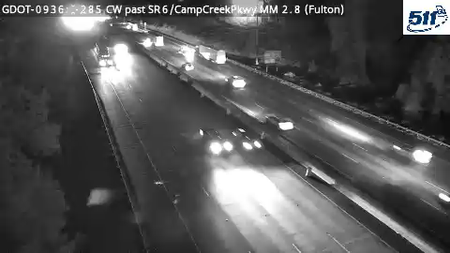 GDOT-0936: I-285 CW past SR6/CampCreekPkwy MM 2.8 (Fulton)