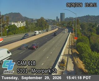 US-101 - US-101 : (618) Moorpark St - South