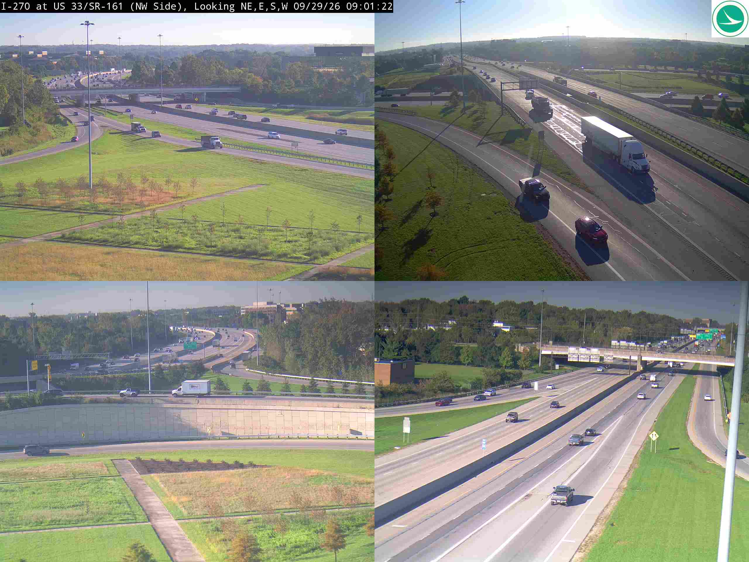 I-270 at US-33/SR-161 (NW Side)
