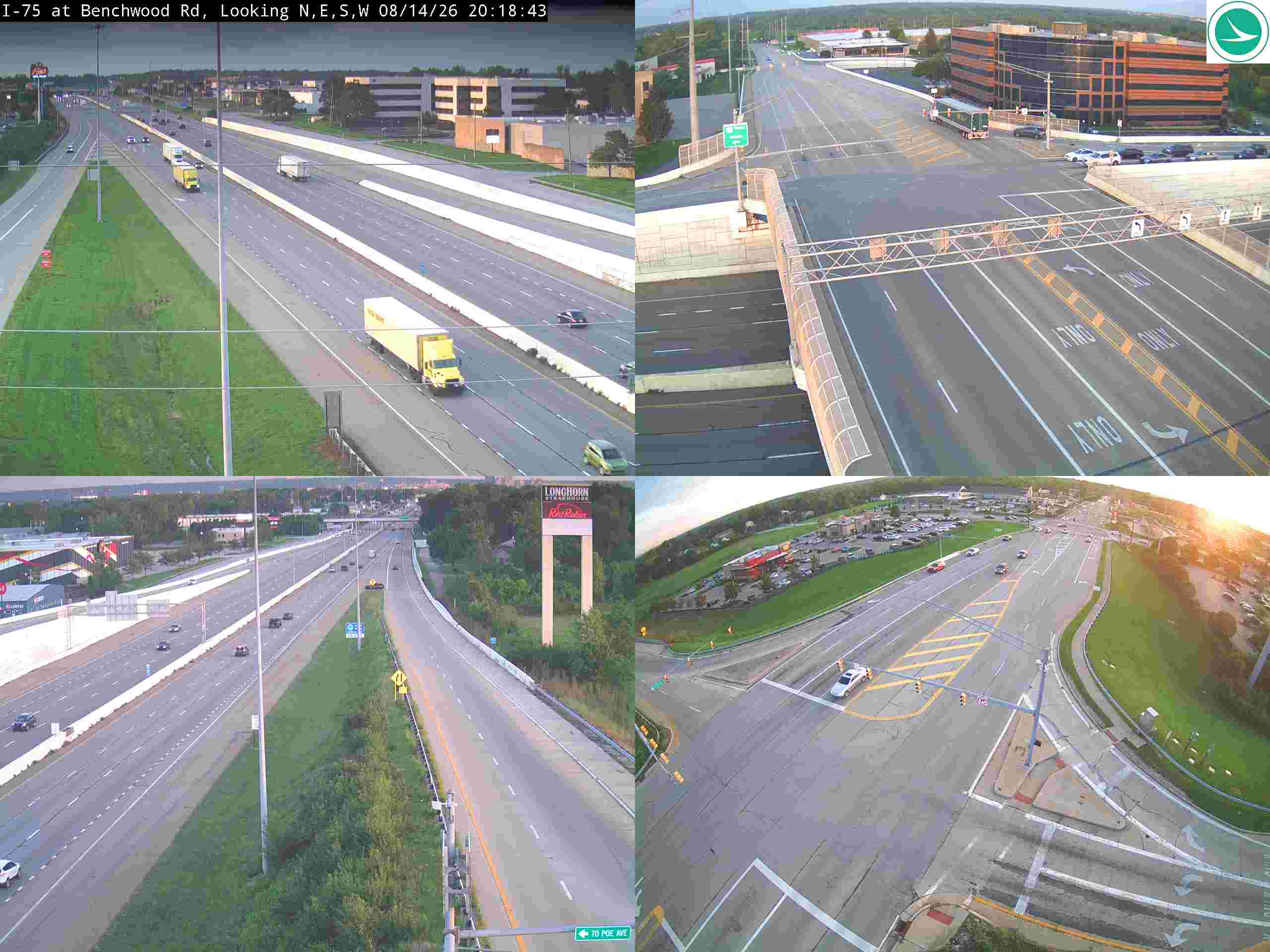 I-75 at Benchwood Rd