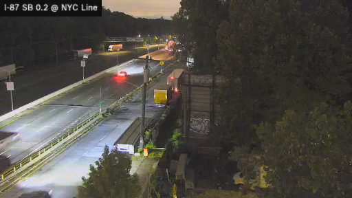 I-87 MP 000.20 SB Just South of Interchange 1 (Yonkers)