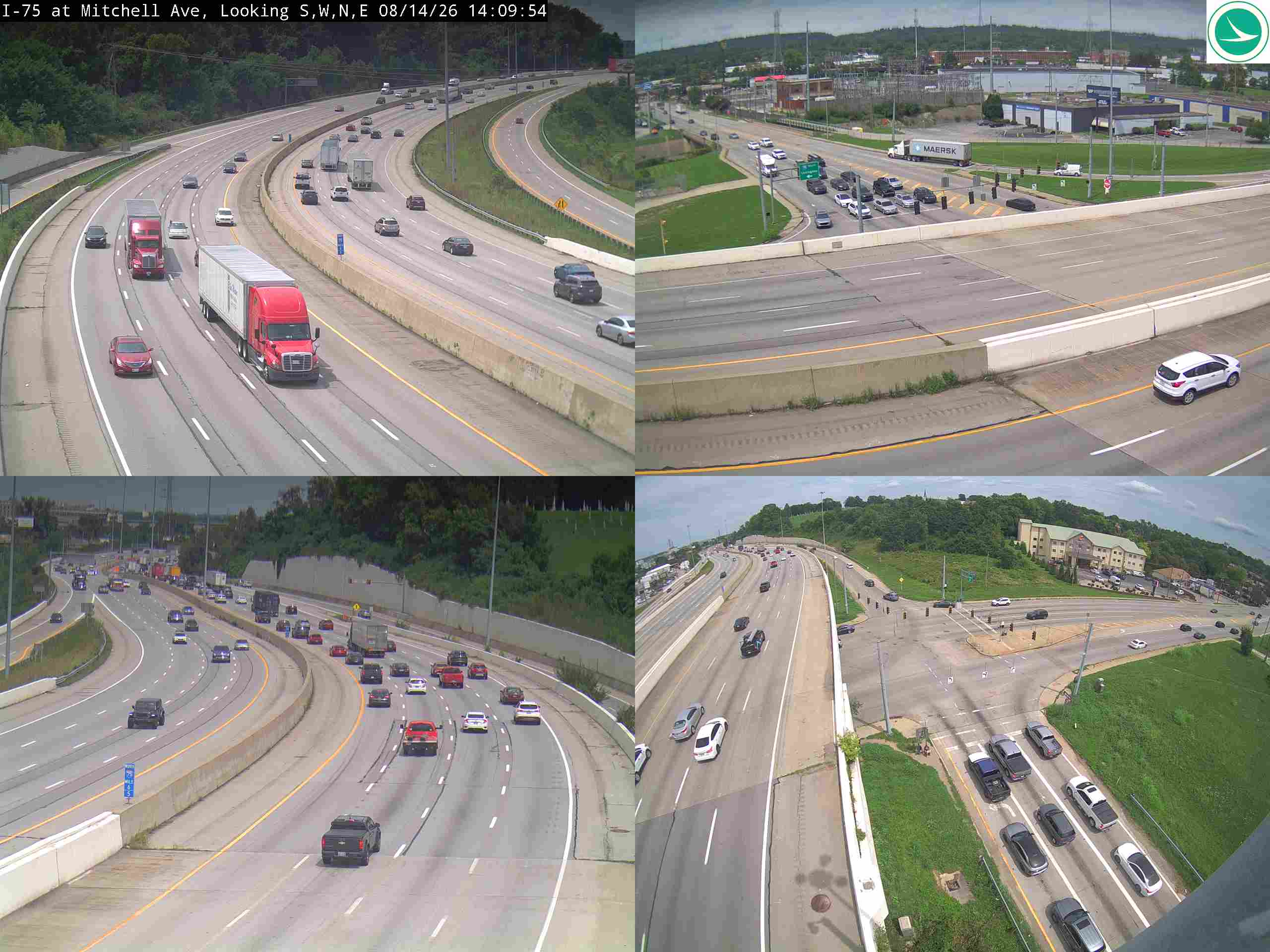 I-75 at Mitchell Ave