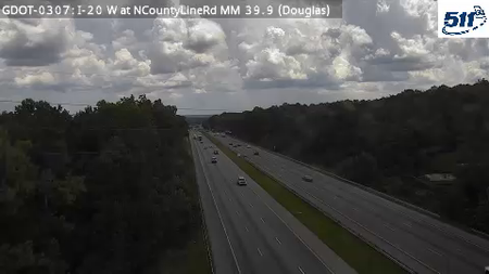GDOT-0307: I-20 W at NCountyLineRd MM 40 (Douglas)