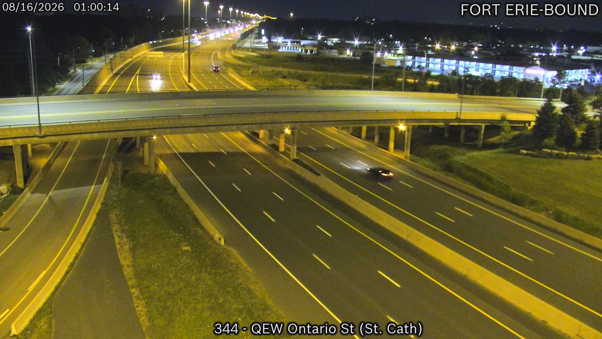 QEW near Ontario Street (St. Catharines)