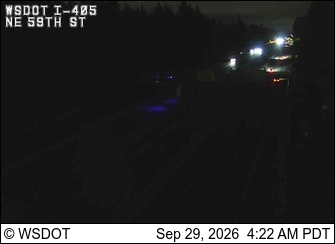 I-405 at MP 16.7: NE 59th St