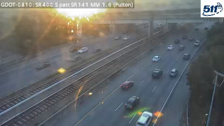 GDOT-0810: SR400 S past SR141 MM 1.6 (Fulton)