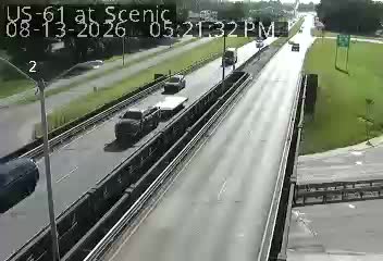 US 61 at Scenic