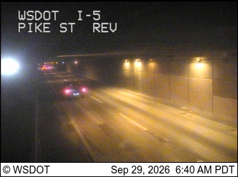 I-5 at MP 166: Pike St Express Lanes