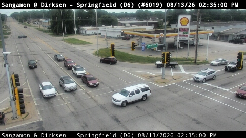 IL 29 (Sangamon Ave.) at Bus 55 (Dirksen Pkwy (#6019)
