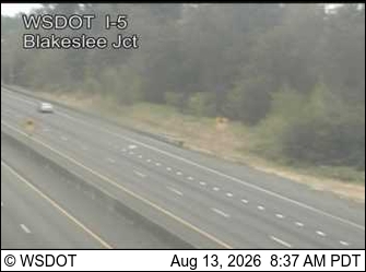 I-5 at MP 83.8: Blakeslee Junction
