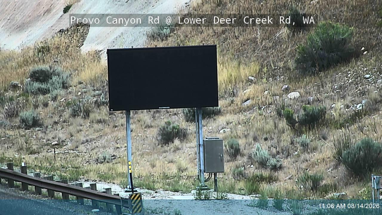 Provo Canyon Rd / US-189 @ Lower Deer Creek Rd / MP 17.14, WA