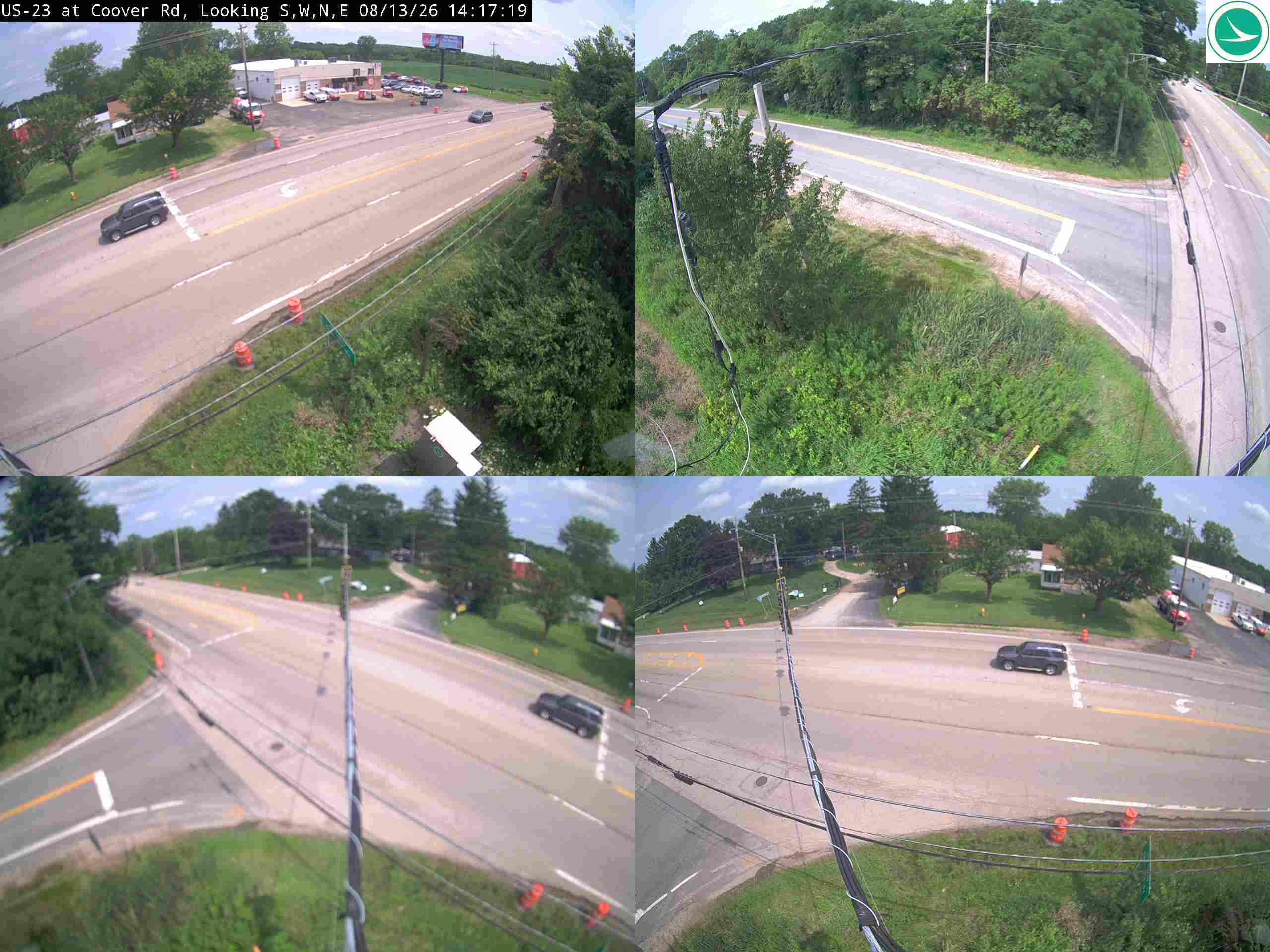 US-23 at Coover Rd
