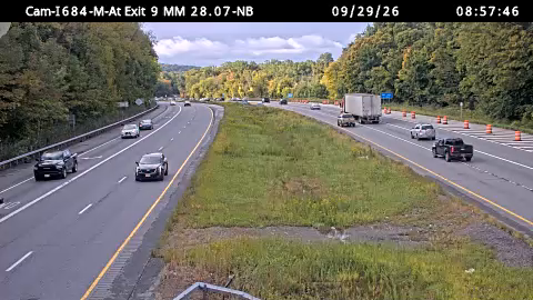 North of Exit 9 (I-84 Danbury)