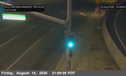 I-5 : (524) Chapman & Rampart