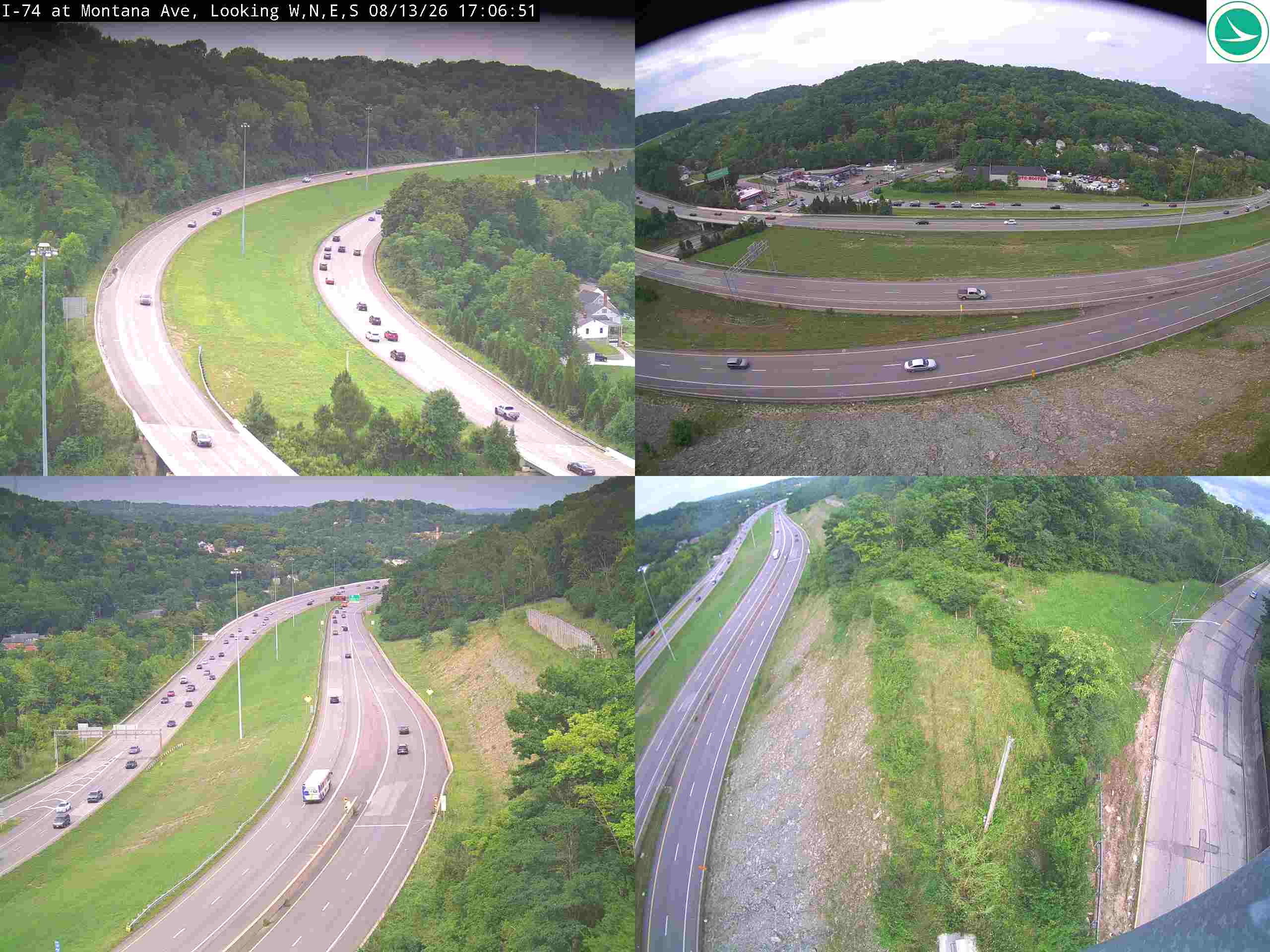I-74 at Montana Ave