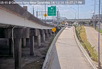 US 90 at Claiborne Ramp