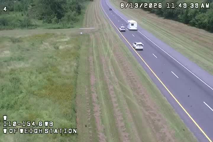 I10-MM 154.6WB-W of Weigh Station