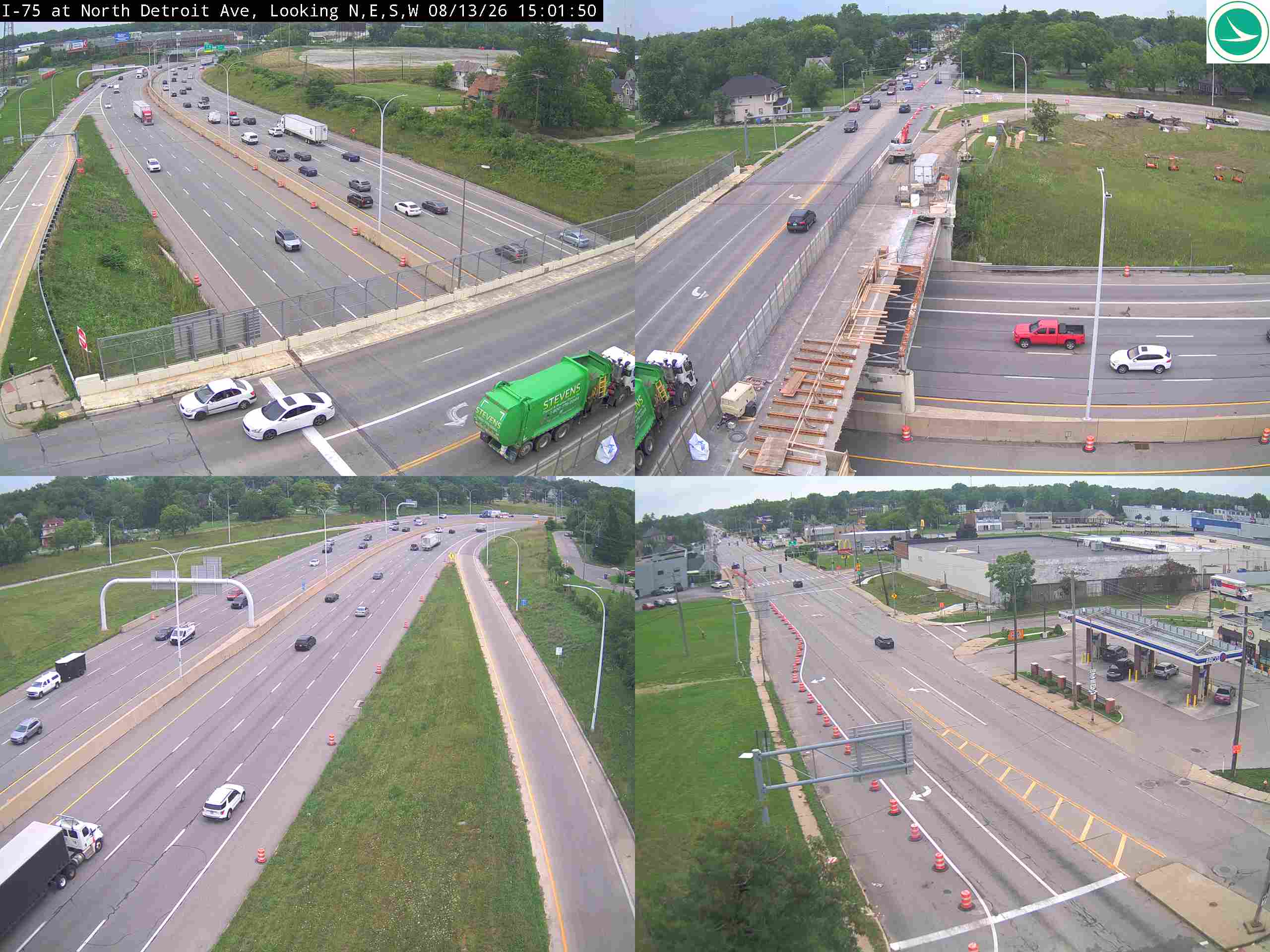 I-75 at North Detroit Ave