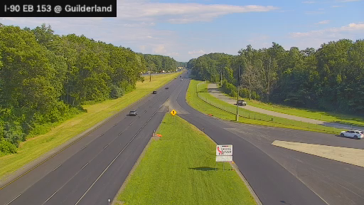 I-90 MP 153.00 EB Between Interchange 24 (Albany/I-90/I-87) and 25 (Schenectady/I-890)