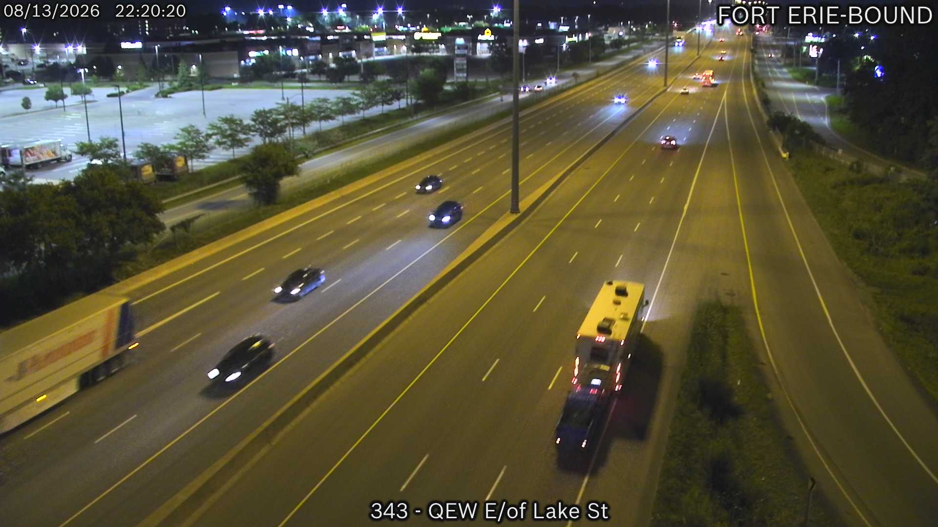 QEW East of Lake Street