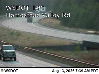 I-90 at MP 37.75: Homestead Valley Rd
