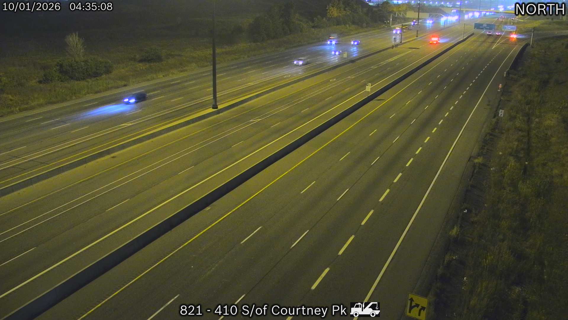 Highway 410 South of Courtneypark Drive