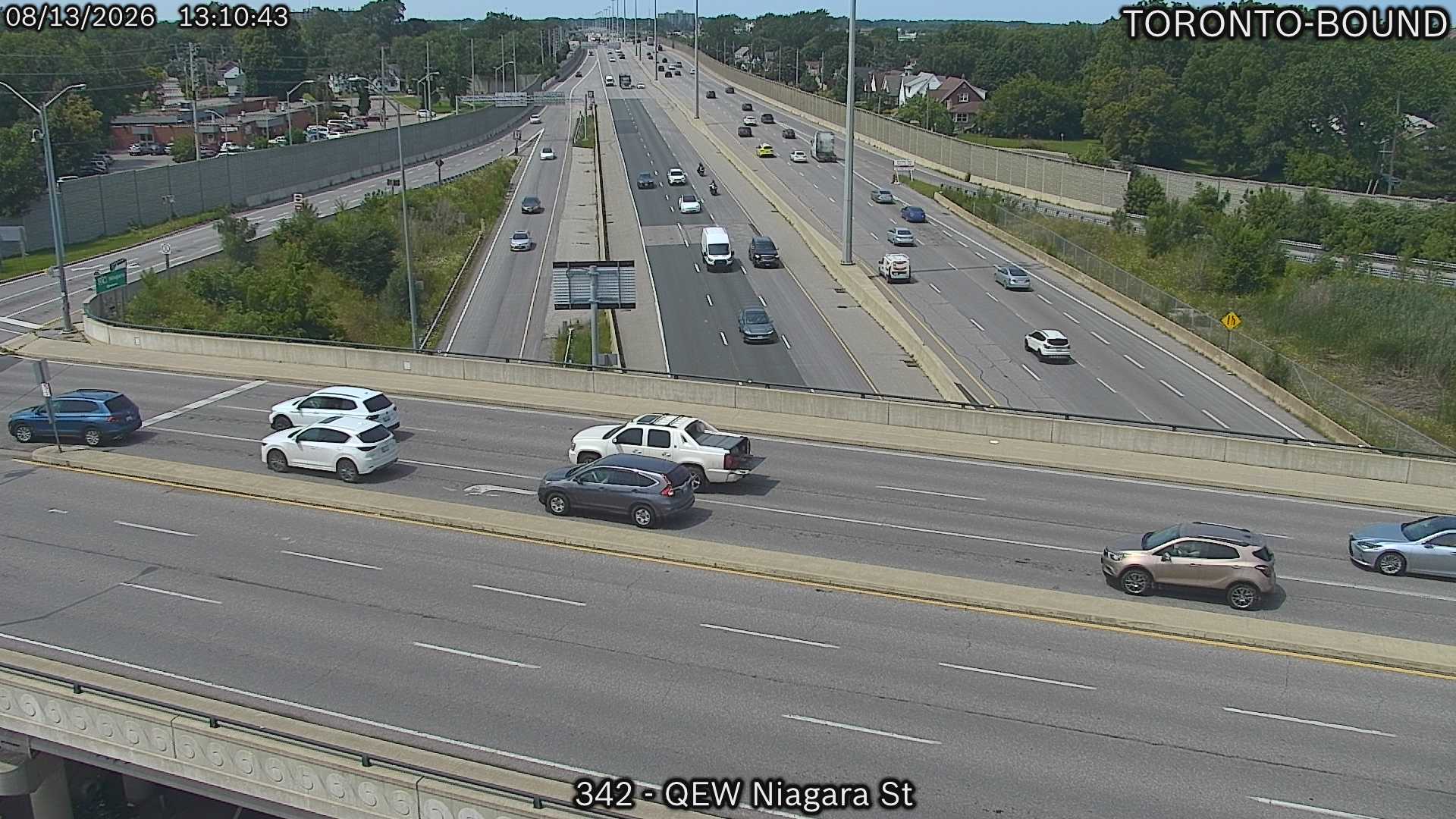 QEW near Niagara St
