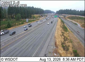I-5 @MP 118.16: Center Dr VMS